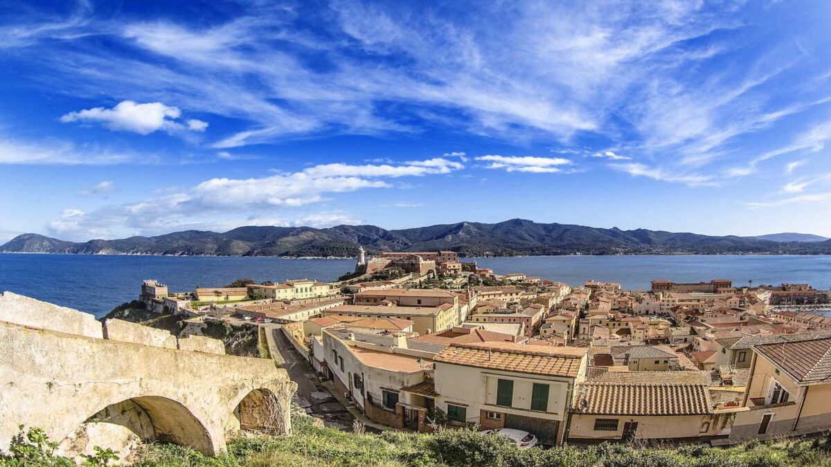 Veduta panoramica sul Forte Stella di Portoferraio