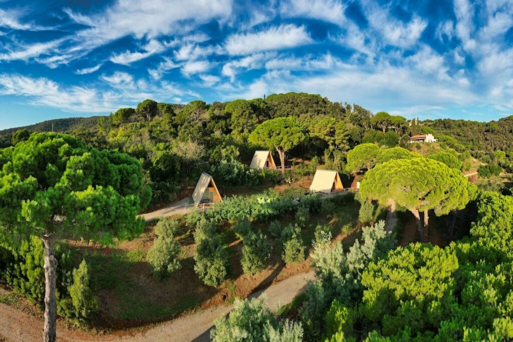 I migliori glamping dell'isola d'Elba